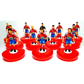Subbuteo Andrew Table Soccer Panionios 1997-98 Greek Cup Winners on Classic Hasbro Bases